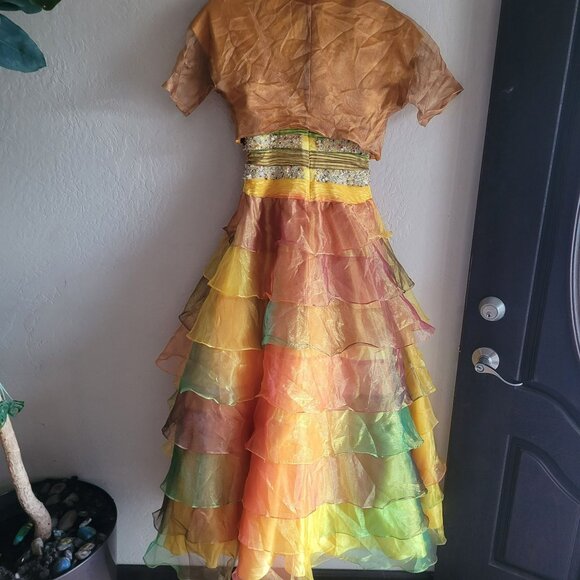 Xcite Vintage Beaded Gown Ball Gown Size M - Picture 2 of 11